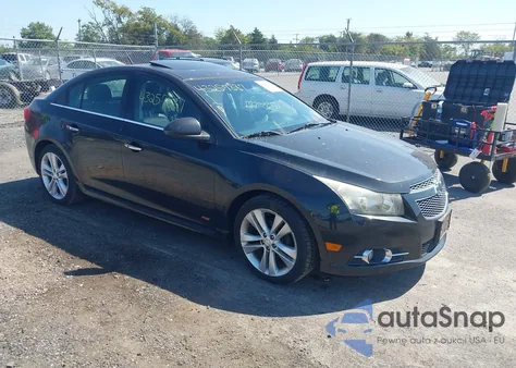 2012 Chevrolet Cruze Ltz from USA, damaged, VIN 1G1PH5SC1C7135097